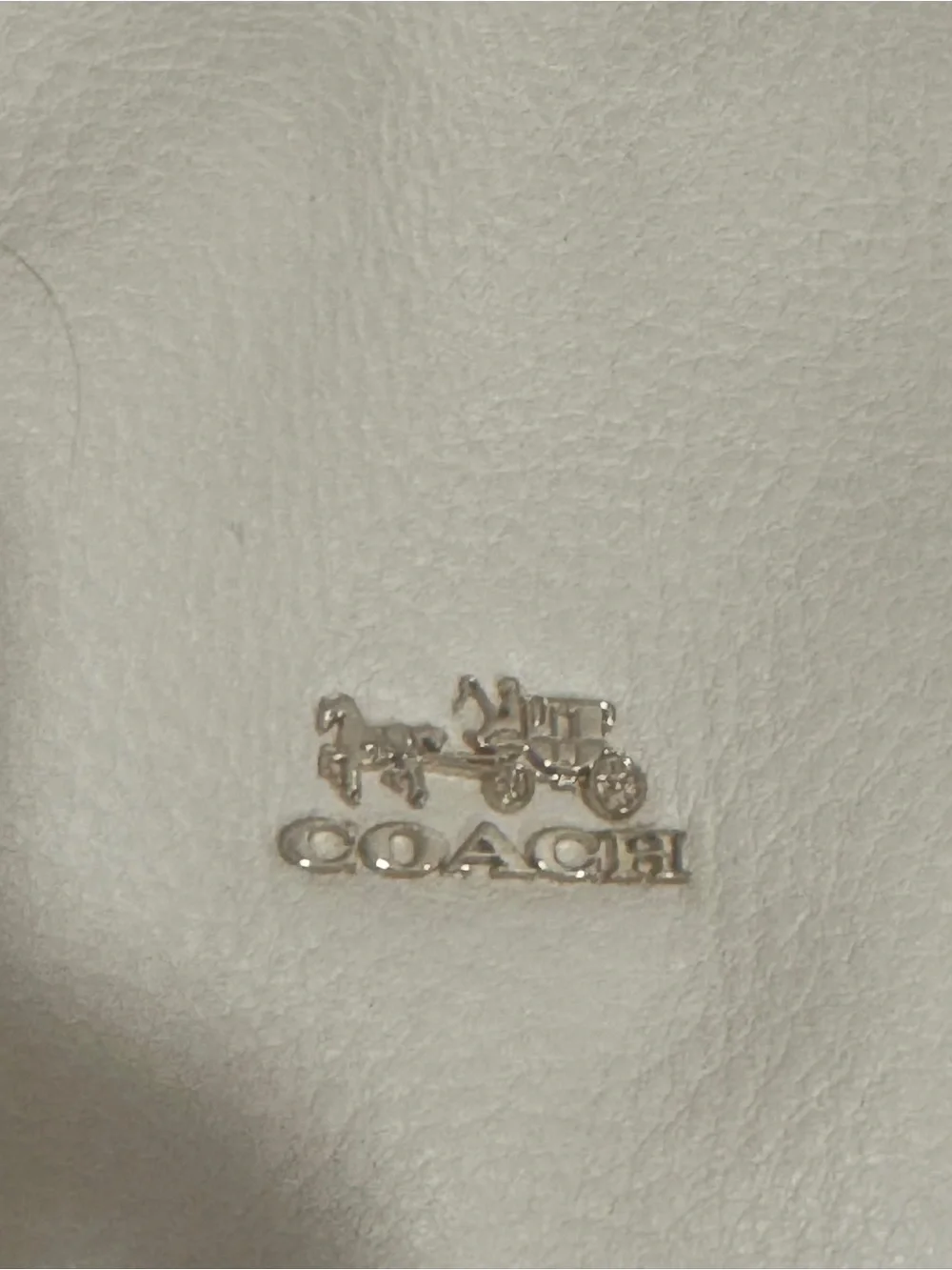 Coach Cream Leather Hobo Shoulder Bag - Unbranded